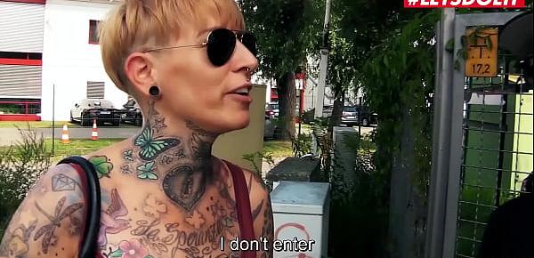  LETSDOEIT - Lady Kinky Cat - Tattooed German MILF Join A Hardcore Ride With The Berlin Van Fuck